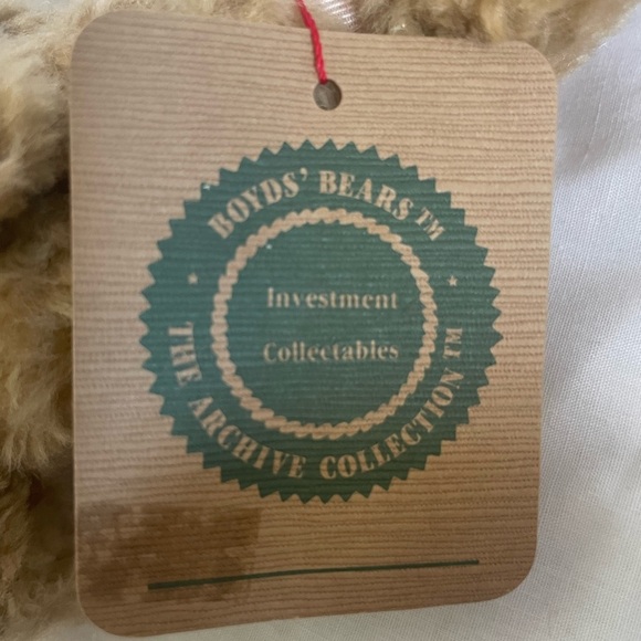 Vintage Boyds Bears Archive Collection Alice Bunny Rabbit Jointed Plush - Picture 3 of 8